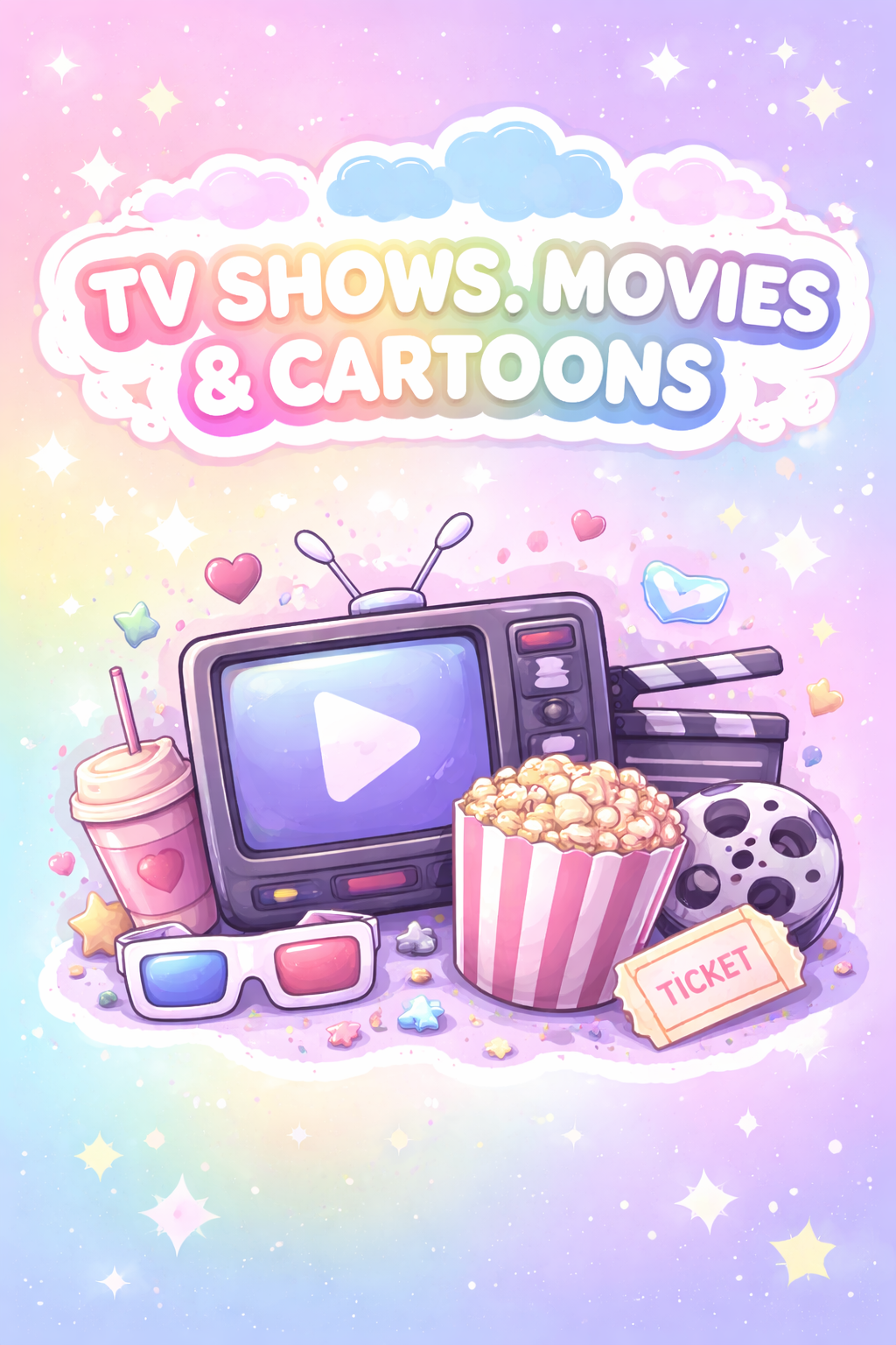 Movies•TV shows•Cartoons Cup Wraps